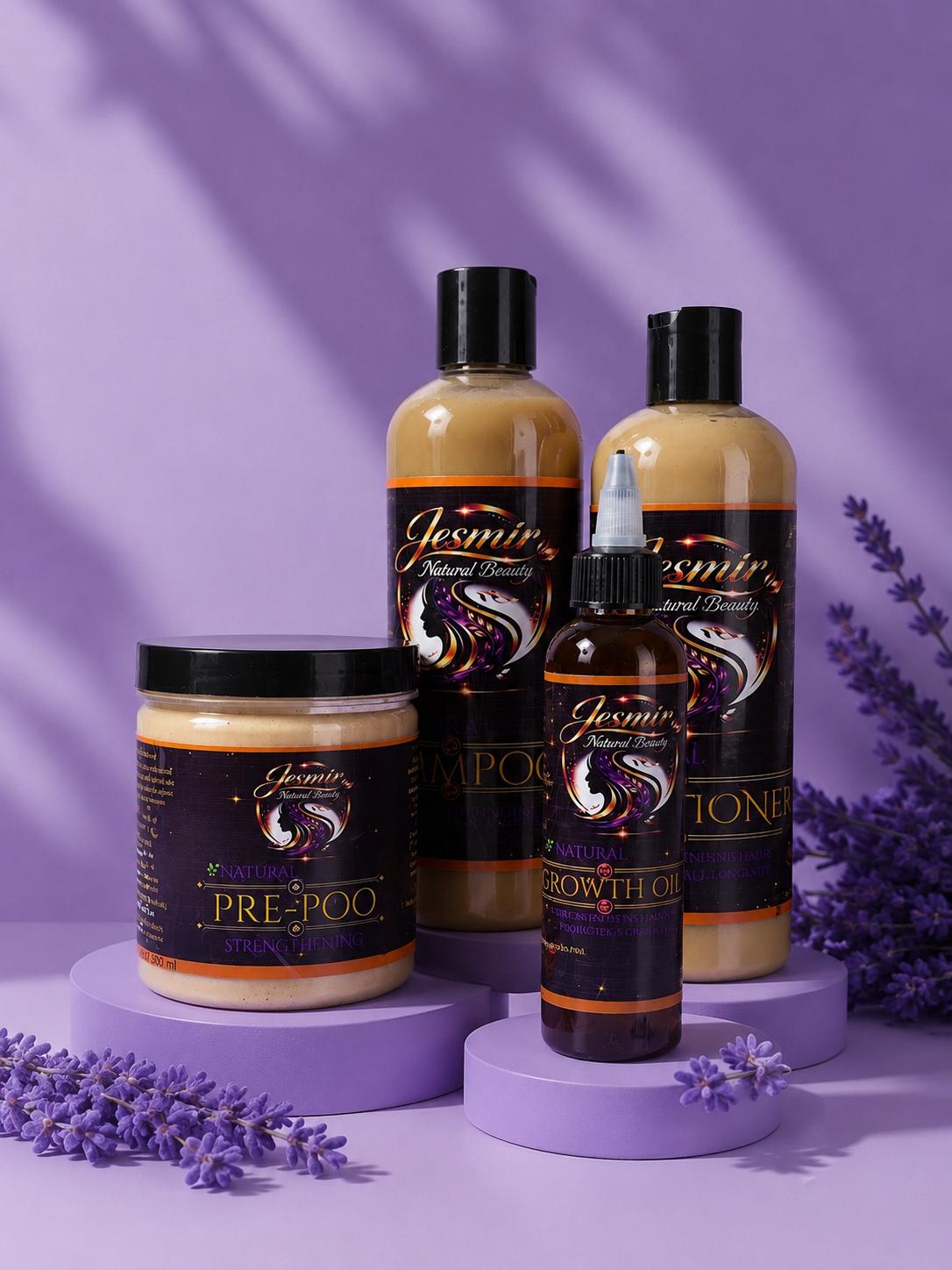 🌿 Jesmir Natural Beauty Complete Hair Growth Kit