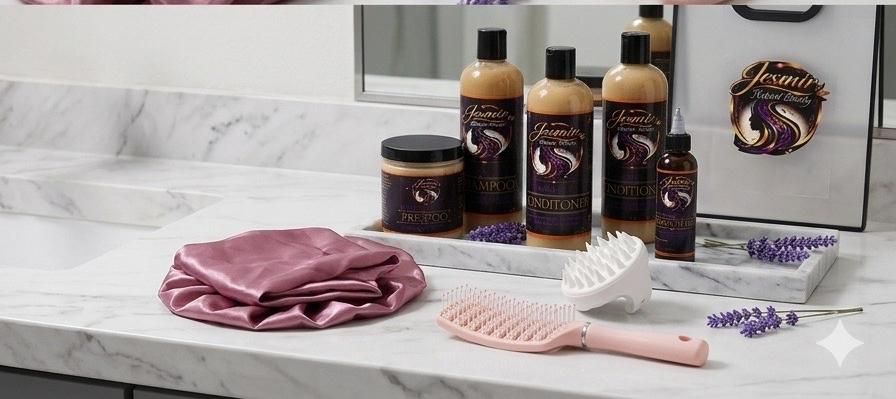 🌿 Jesmir Natural Beauty Complete Hair Growth Kit